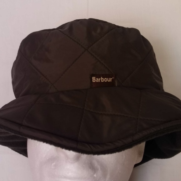 barbour quilted hat